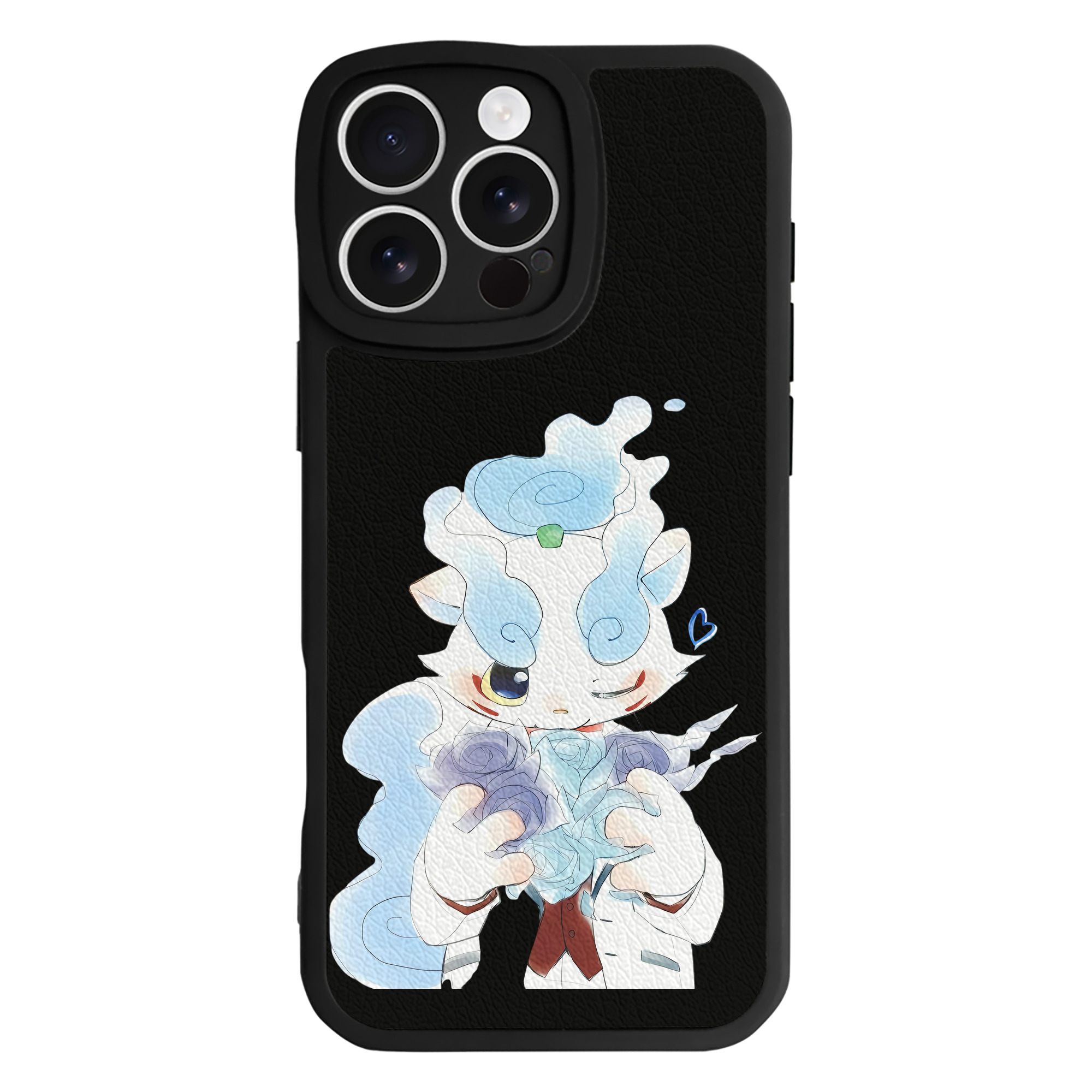 （画像用） 妖怪ウォッチ Yo-kai Watch 【iPhone 16シリーズ対応】シリコンスマホケース（レザー調） 材質：シリコン